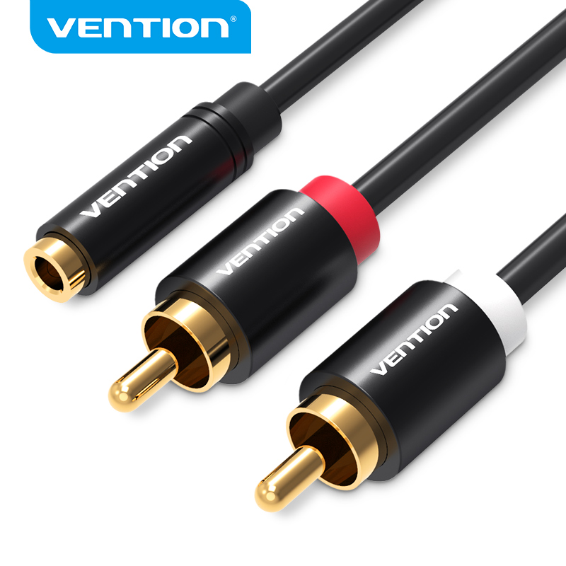 Genius Home Cinema - Vention Jack 3.5Mm Kabel Adaptor Audio