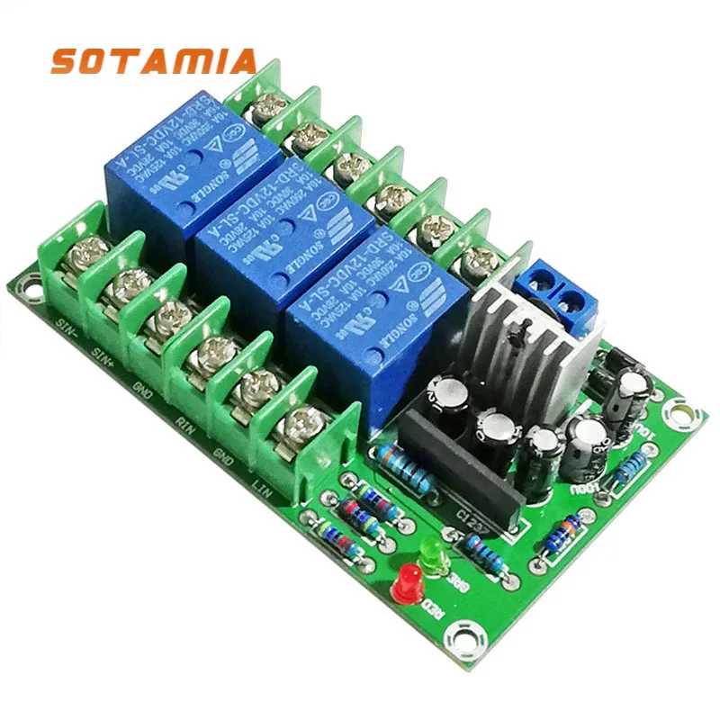 Genius Home Cinema - SOTAMIA 600W 2.1 Amplifier Speaker Protection