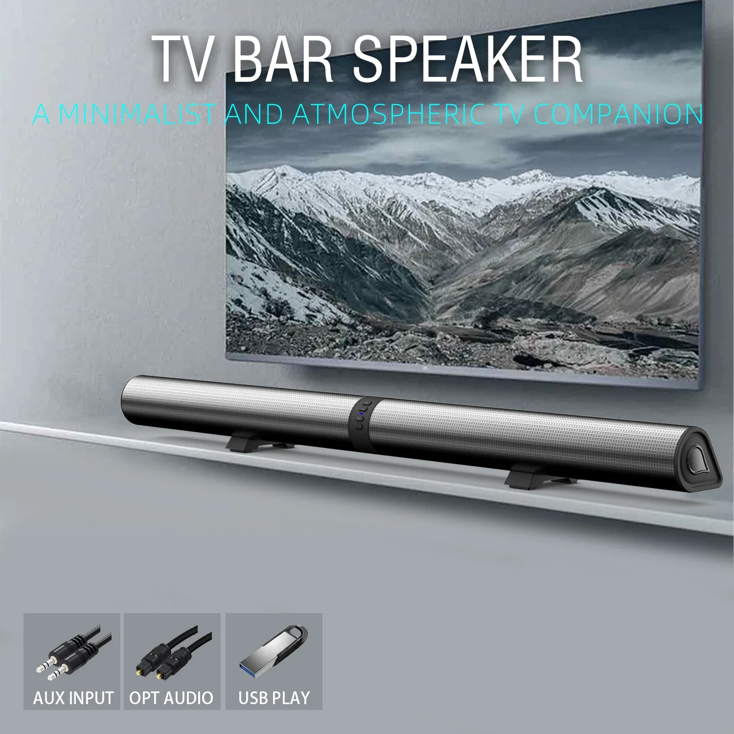 Home Cinema Of Soundbar - Soundbar FM untuk TV, Speaker Bluetooth