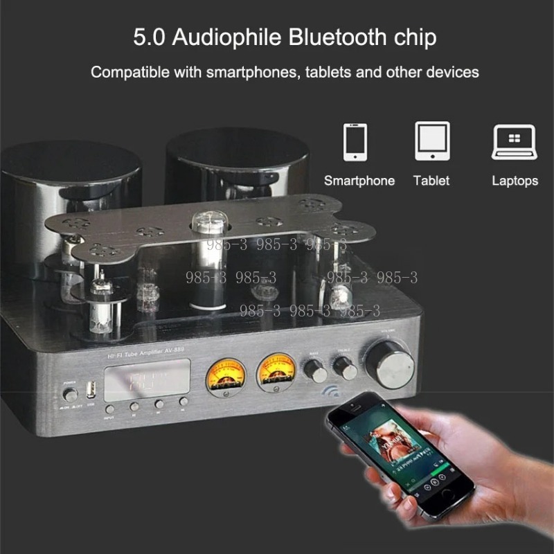 Genius Home Cinema - Penguat Tabung Daya Tinggi, USB Daya