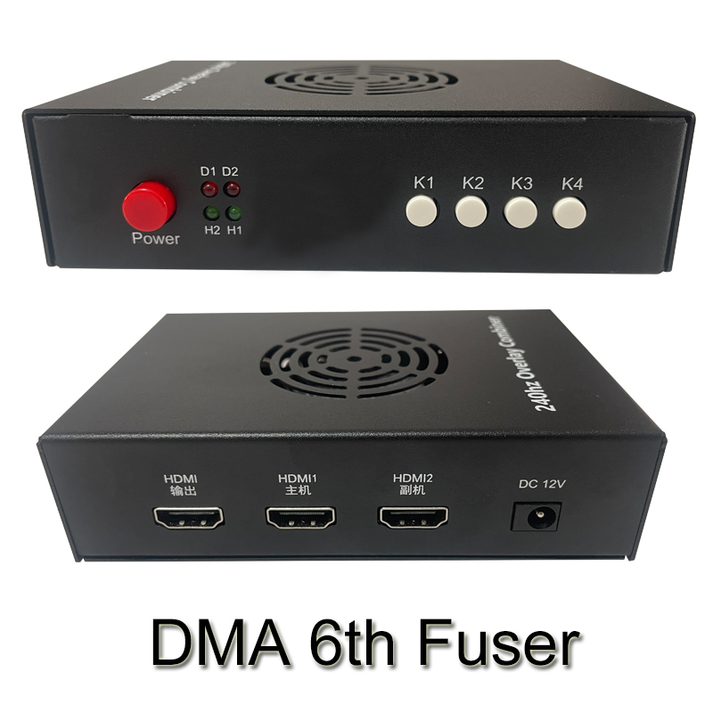 Home Cinema Video Processor - Prosesor Kotak Overlay Video DMA 6th