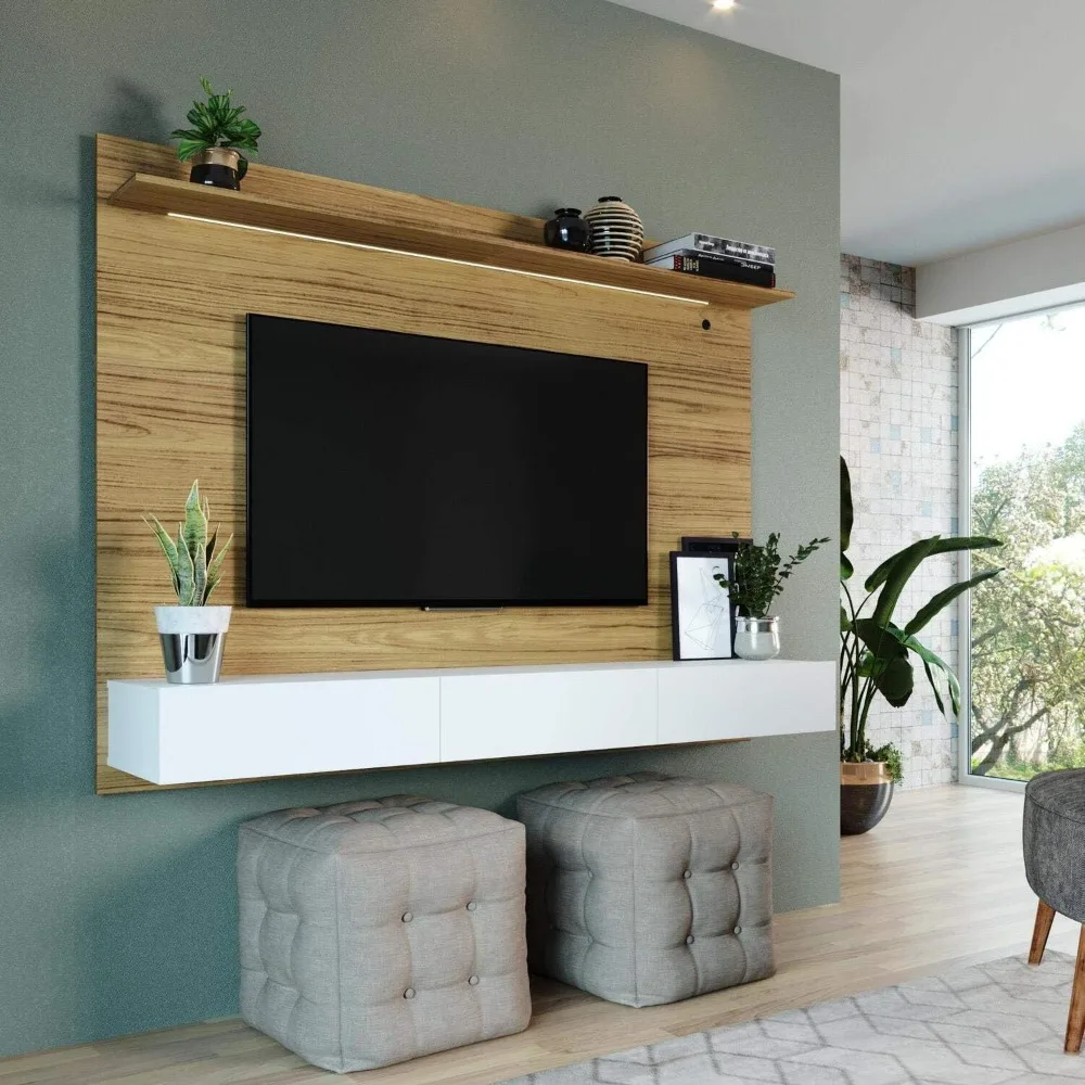 Home Cinema Furniture - Rak TV Dinding Modern, Panel TV