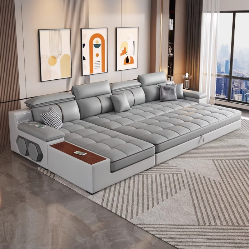 Home Cinema Furniture - Kursi Apartemen Kecil Sofa Tempat Tidur