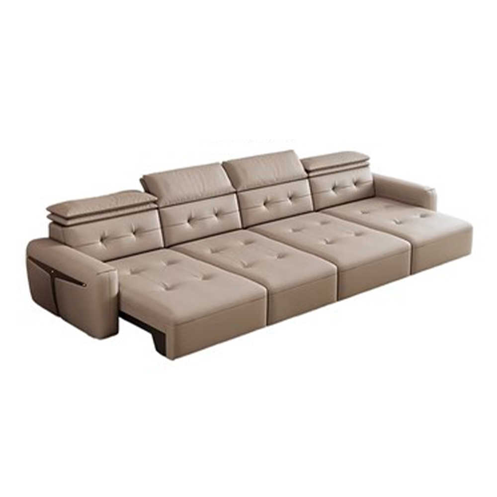 Home Cinema Furniture - MINGDIBAO Sofa Bed Elektrik Kulit Asli