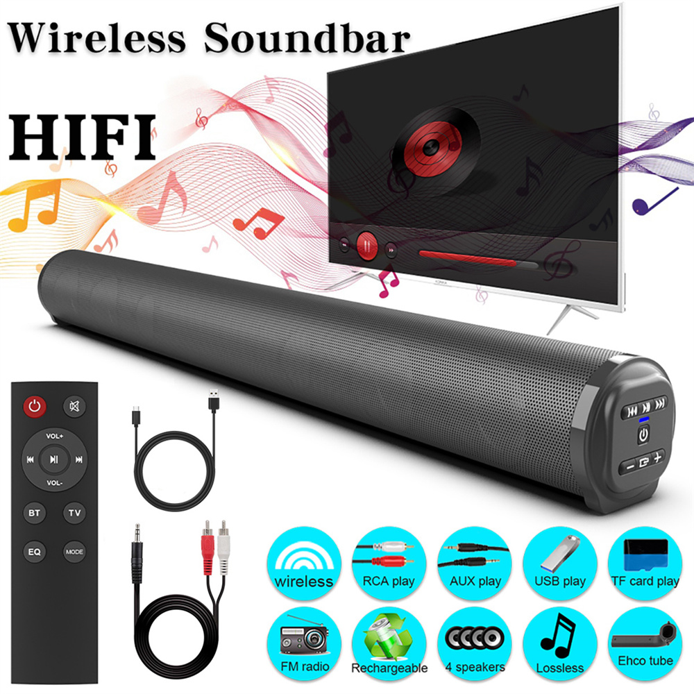 Speaker rumah portabel, penger - Home Cinema With Wireless Rear Speakers ulasan dan harga