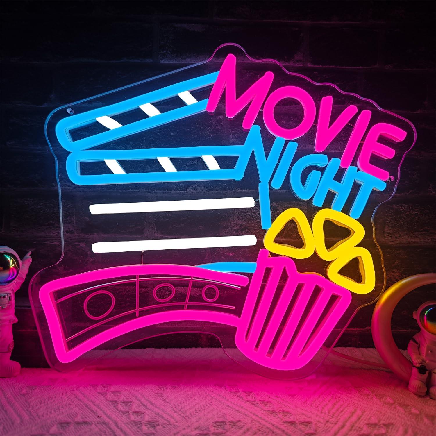 Lampu Neon LED USB yang Dapat  - Home Cinema Wall Lights ulasan dan harga