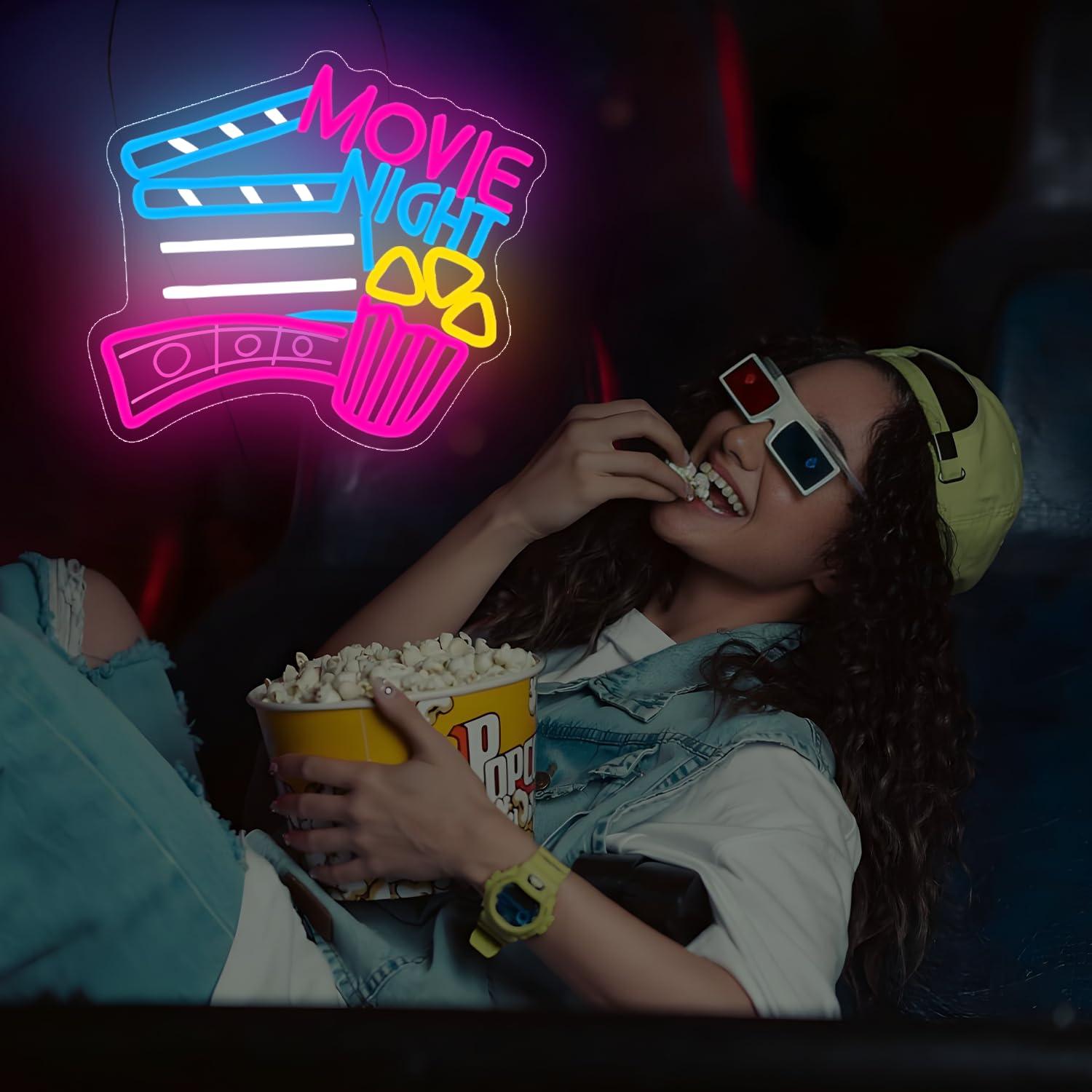 Lampu Neon LED USB yang Dapat  - Home Cinema Wall Lights ulasan dan harga