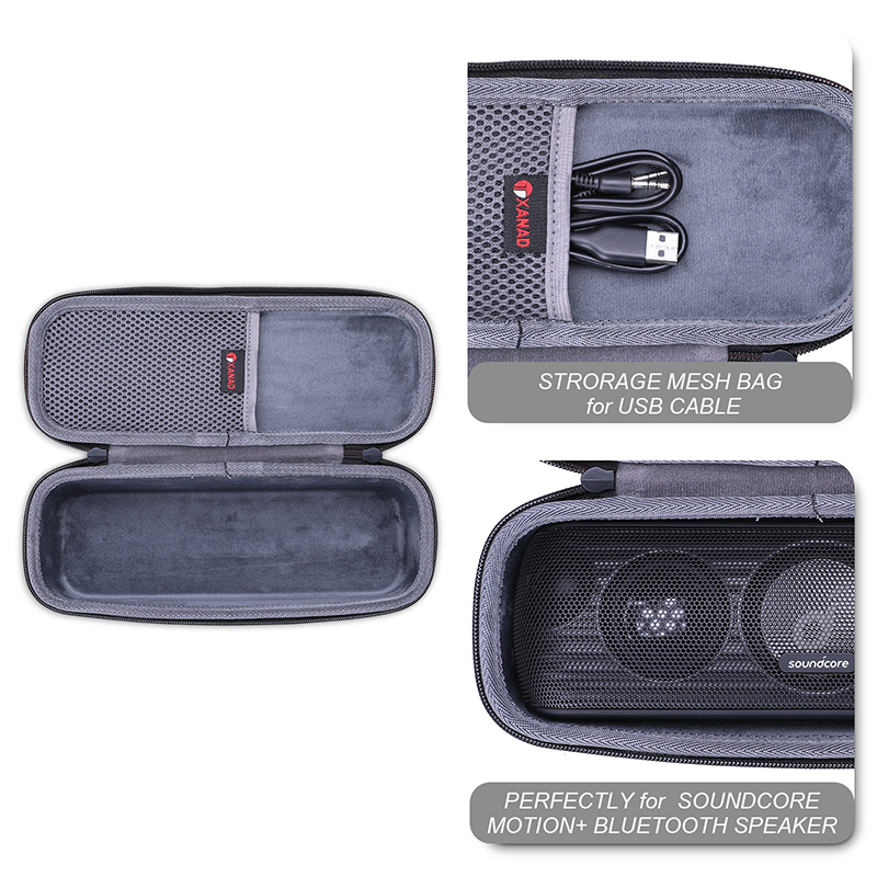 XANAD EVA Hard Case untuk Anke - Anker Speaker Soundcore Boom 2 ulasan dan harga