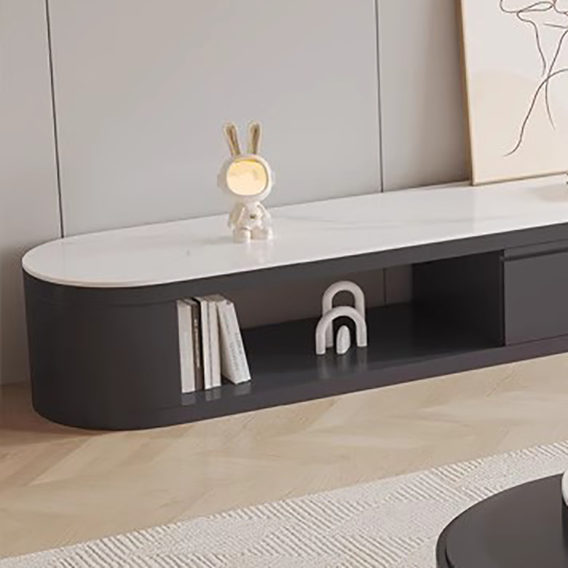 Rak TV Premium Nordik Estetis  - Home Cinema Furniture ulasan dan harga
