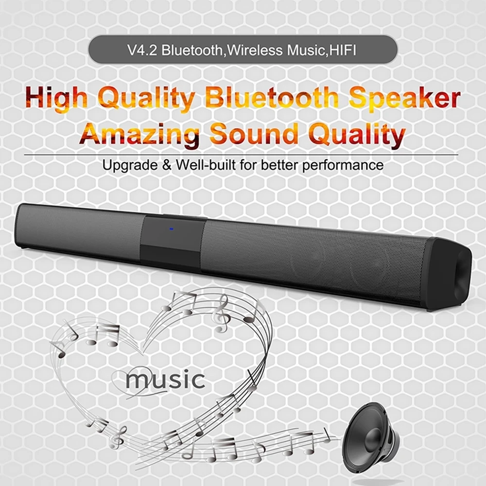 Speaker Bluetooth 40W Kolom Da - Home Cinema With Wireless Rear Speakers ulasan dan harga