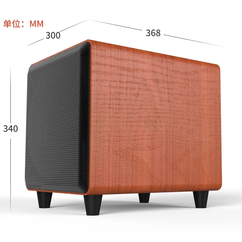 Ibass M10D Home Subwoofer Akti - Home Cinema Subwoofer ulasan dan harga