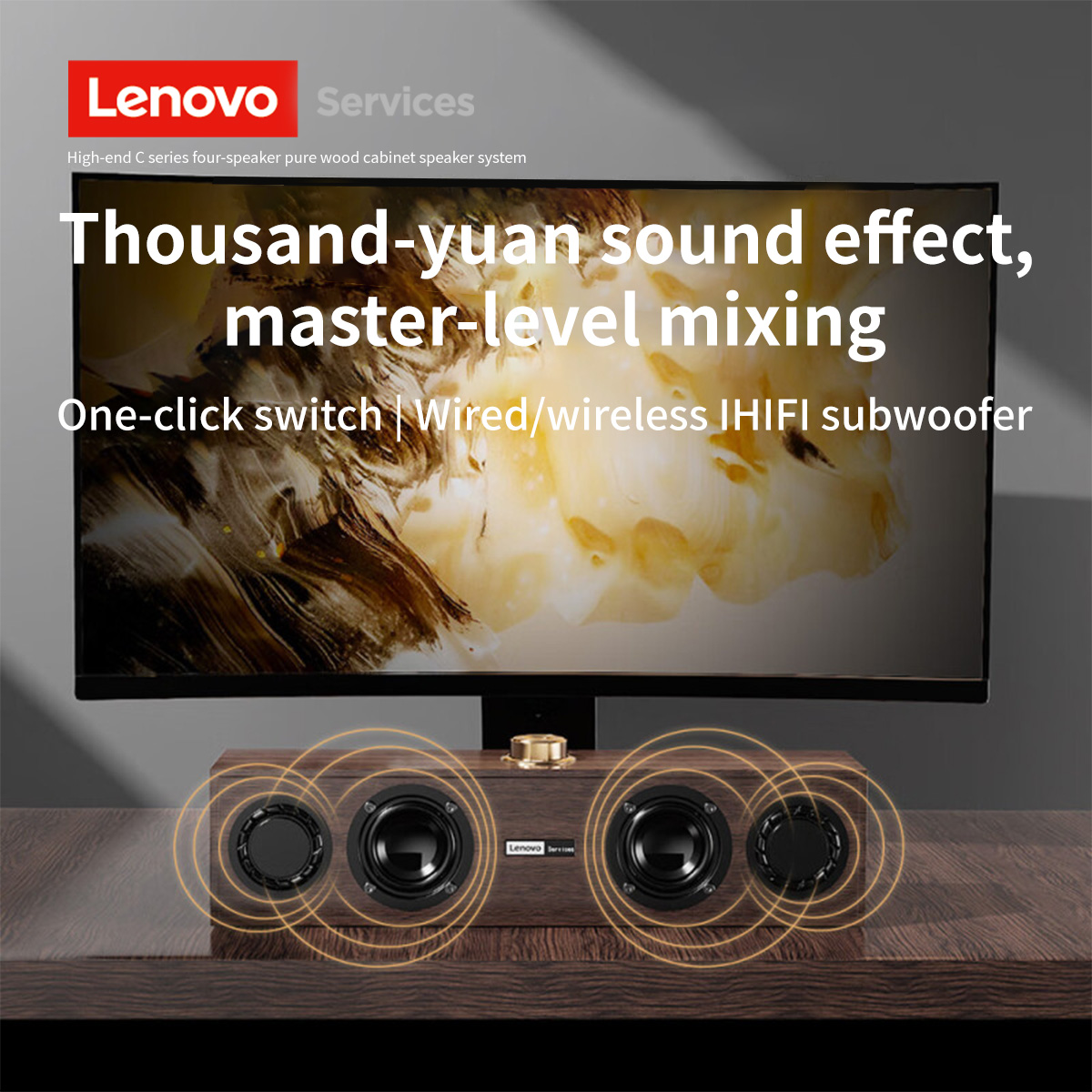 Lenovo C02 Speaker Multimedia  - Home Cinema Subwoofer ulasan dan harga