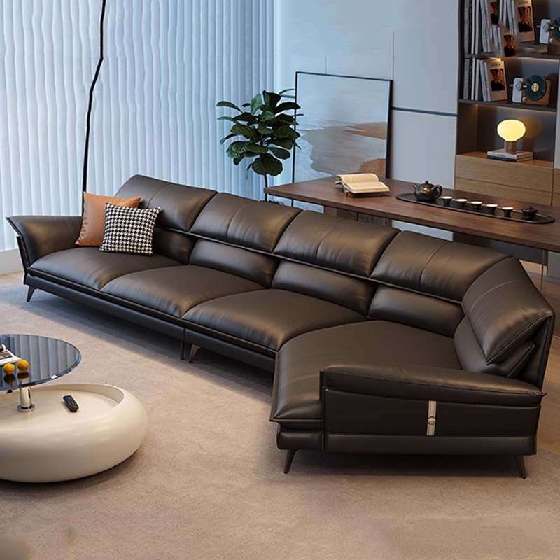 Sofa Kulit Asli Mewah Italia G - Home Cinema Furniture ulasan dan harga