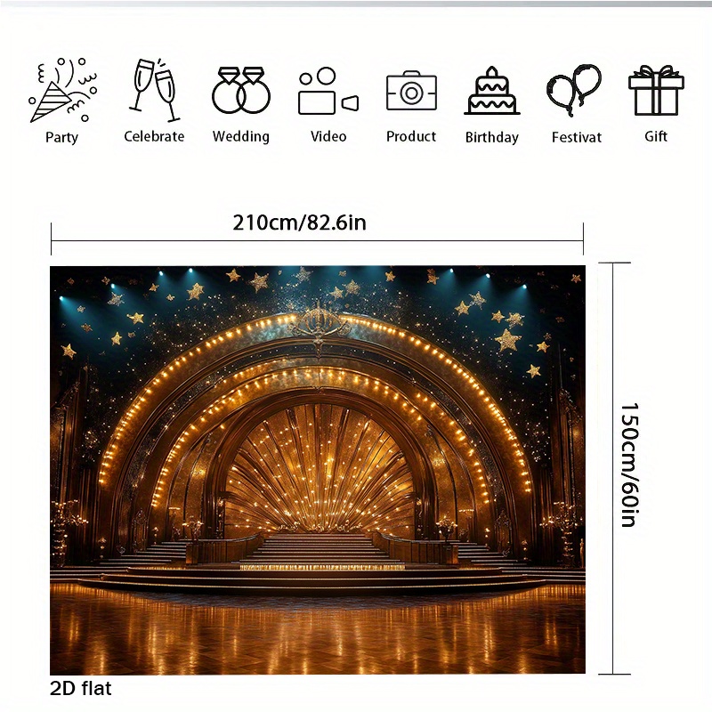 Lampu Lengkung Panggung Teater - Home Cinema Wall Lights ulasan dan harga