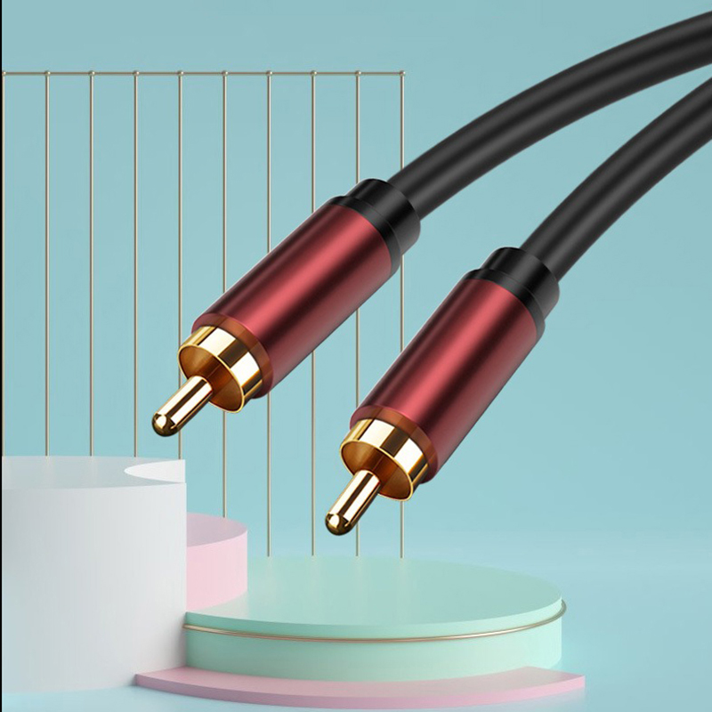 Kabel RCA Lotus Kabel AV Koaks - Home Cinema Subwoofer ulasan dan harga