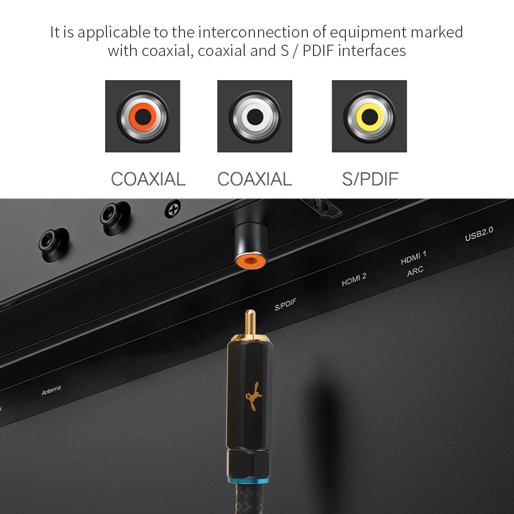 Kabel Audio koaksial Digital k - Home Cinema Subwoofer ulasan dan harga