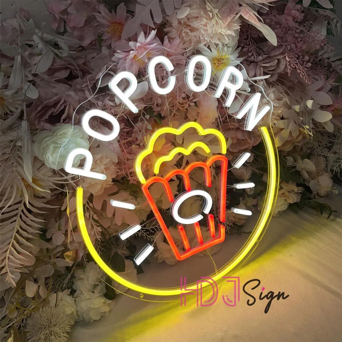Lampu Neon LED Popcorn, Lampu  - Home Cinema Wall Lights ulasan dan harga