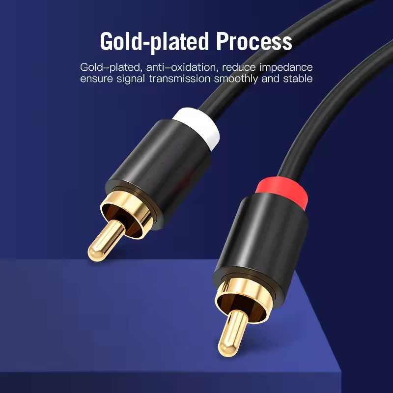 Kabel RCA Stereo HIFI 2RCA Ke  - Home Cinema Furniture ulasan dan harga