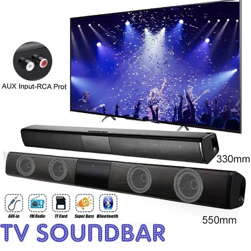 Soundbar daya tinggi 40W untuk - Home Cinema With Wireless Rear Speakers ulasan dan harga
