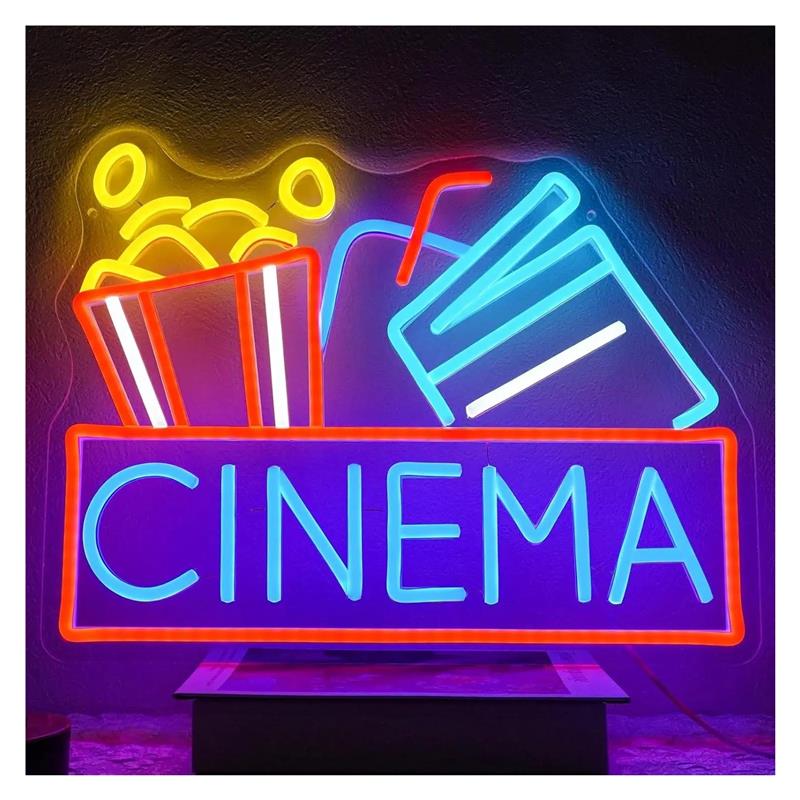 Lampu Neon Bioskop Bertenaga U - Home Cinema Wall Lights ulasan dan harga