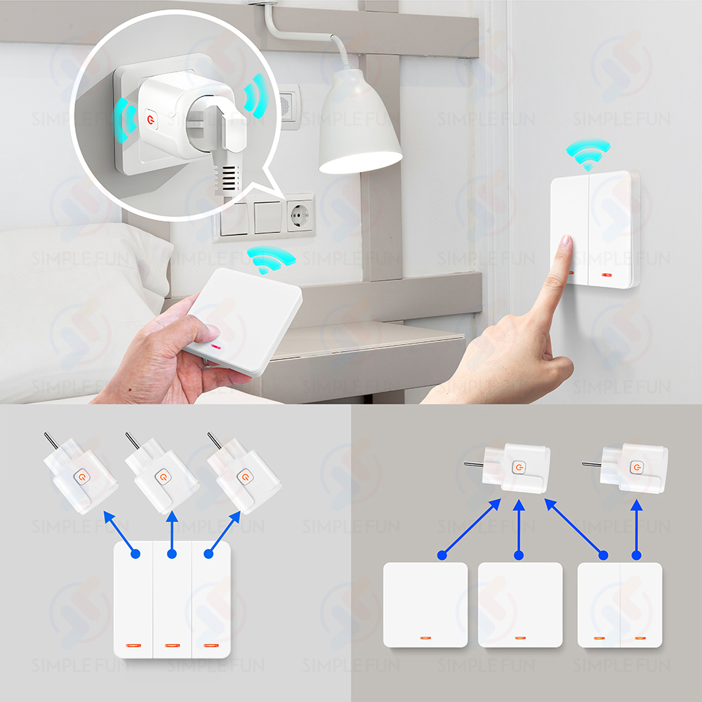 Saklar Kontrol Jarak Jauh Soke - Home Cinema Wall Lights ulasan dan harga