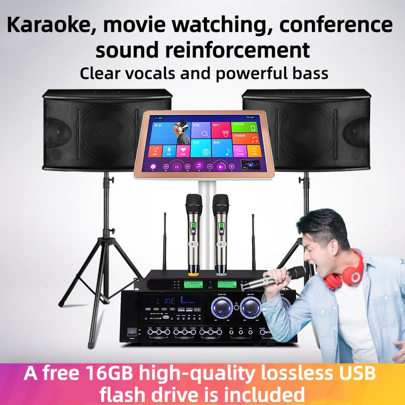Sistem Suara Karaoke Lengkap 1 - Home Cinema With Wireless Rear Speakers ulasan dan harga