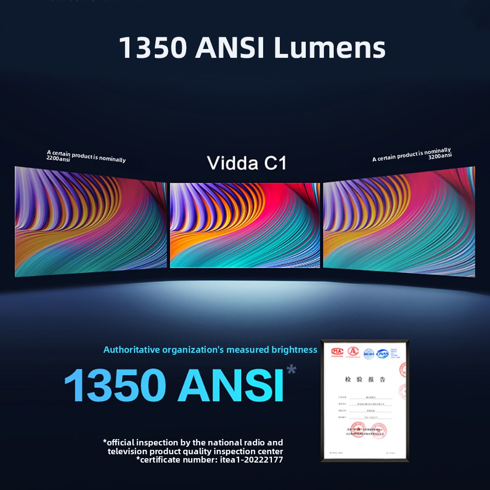 Proyektor Laser Tiga Sisi Nati - Home Cinema Furniture ulasan dan harga