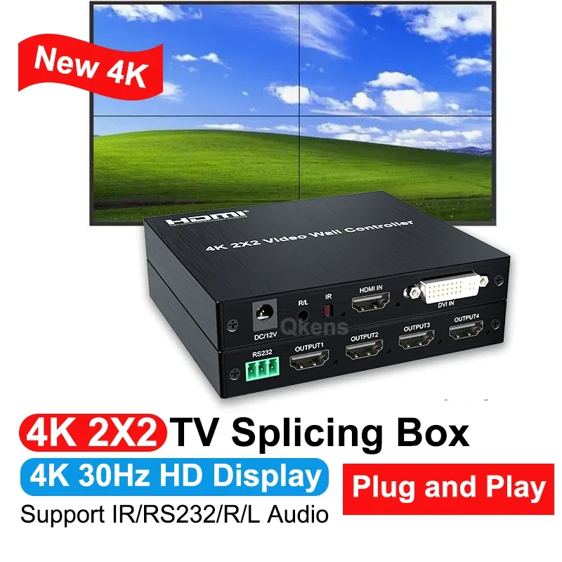 Pengendali dinding TV HDMI, 4K - Home Cinema Video Processor ulasan dan harga