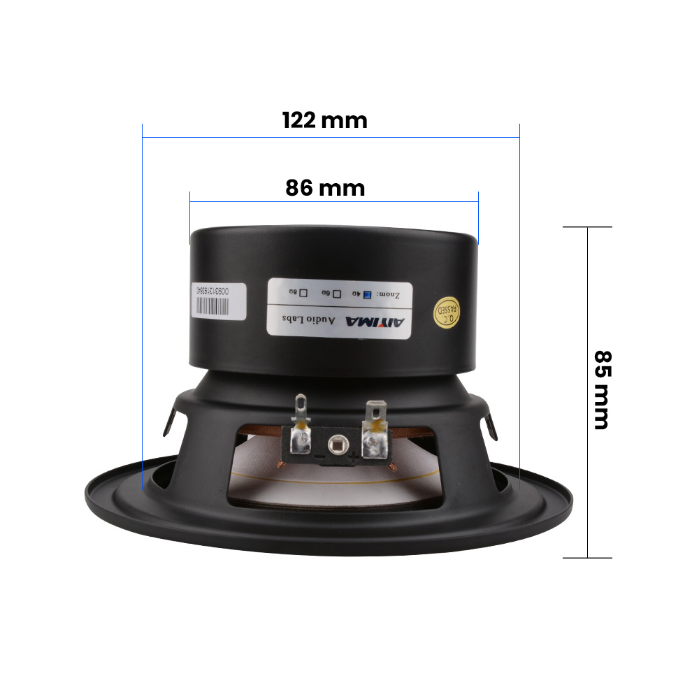 AIYIMA Speaker Subwoofer 5.25  - Home Cinema Subwoofer ulasan dan harga