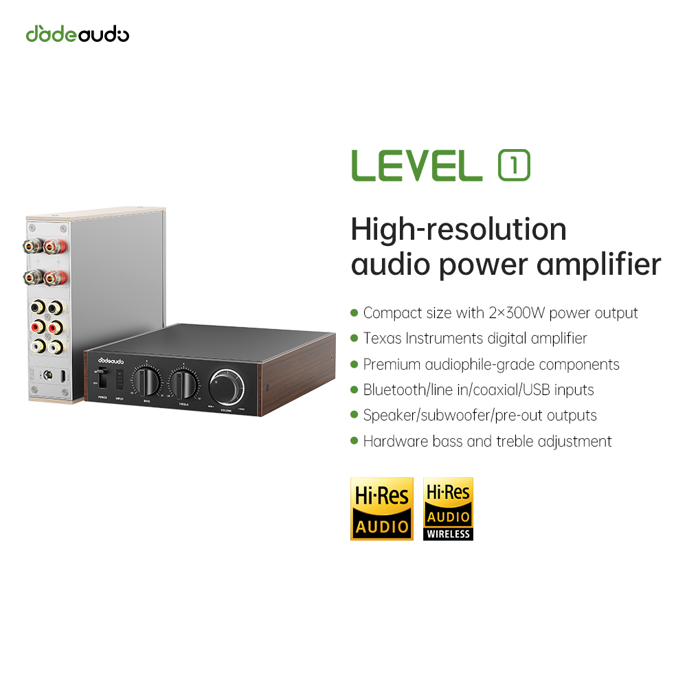 JadeAudio Level 1 Desktop HiFi - Genius Home Cinema ulasan dan harga