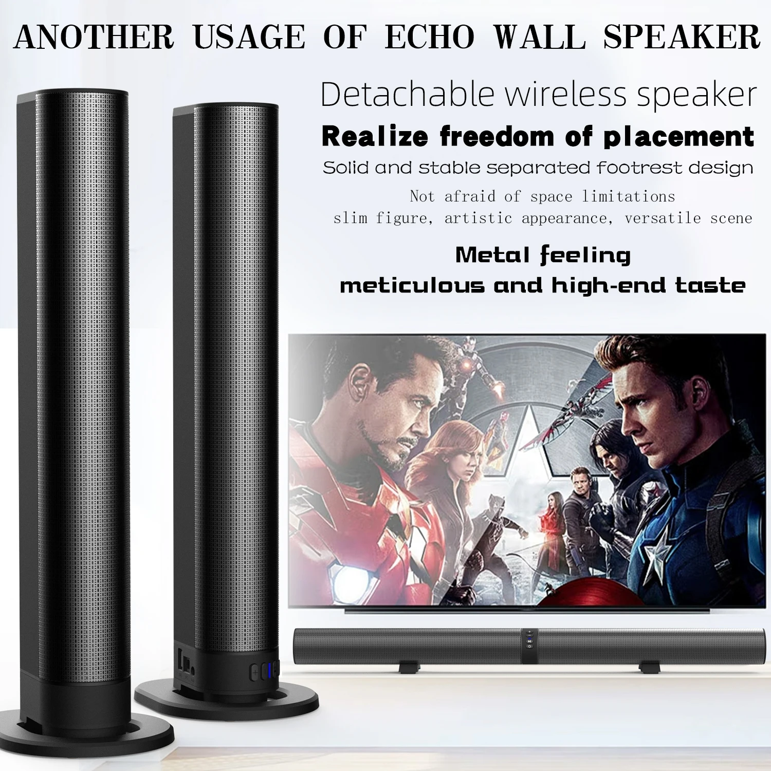 Soundbar FM speaker Bluetooth  - Home Cinema Of Soundbar ulasan dan harga